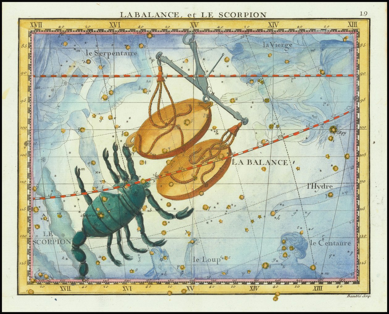 1776 - John Flamsteed - Balança e Escorpião de John Flamsteed