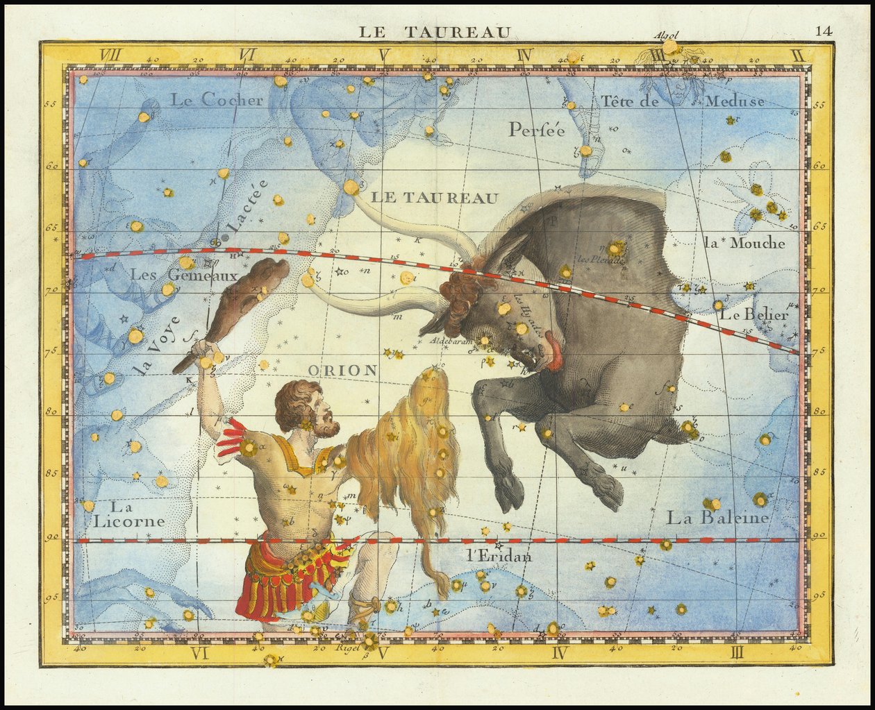 1776 - John Flamsteed - Le Taureau (Touro) de John Flamsteed