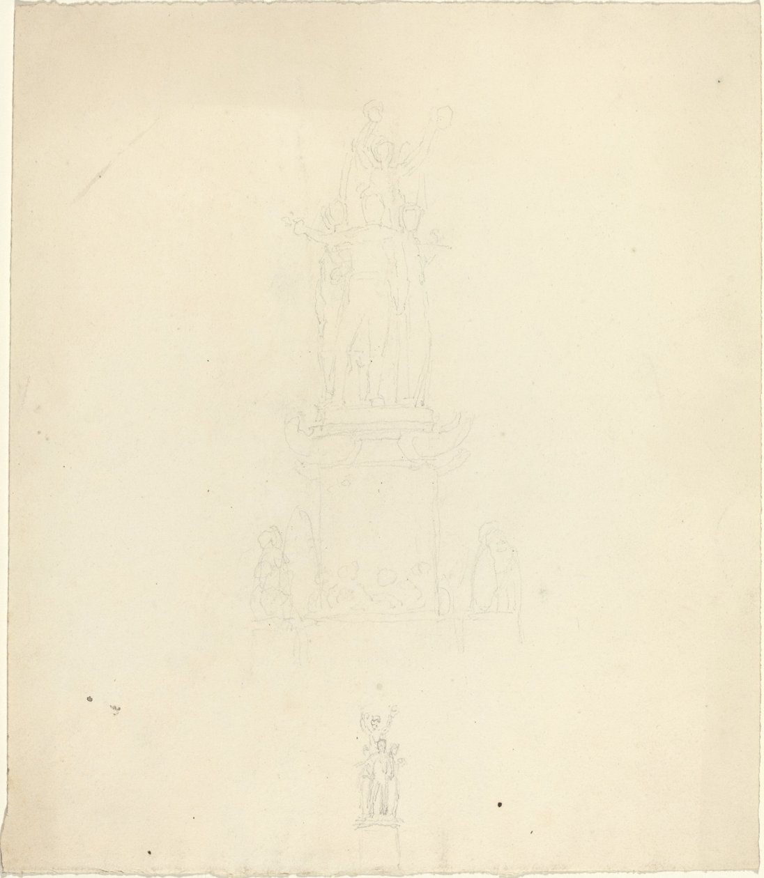 Design para Monumento ou Metalurgia de John Flaxman