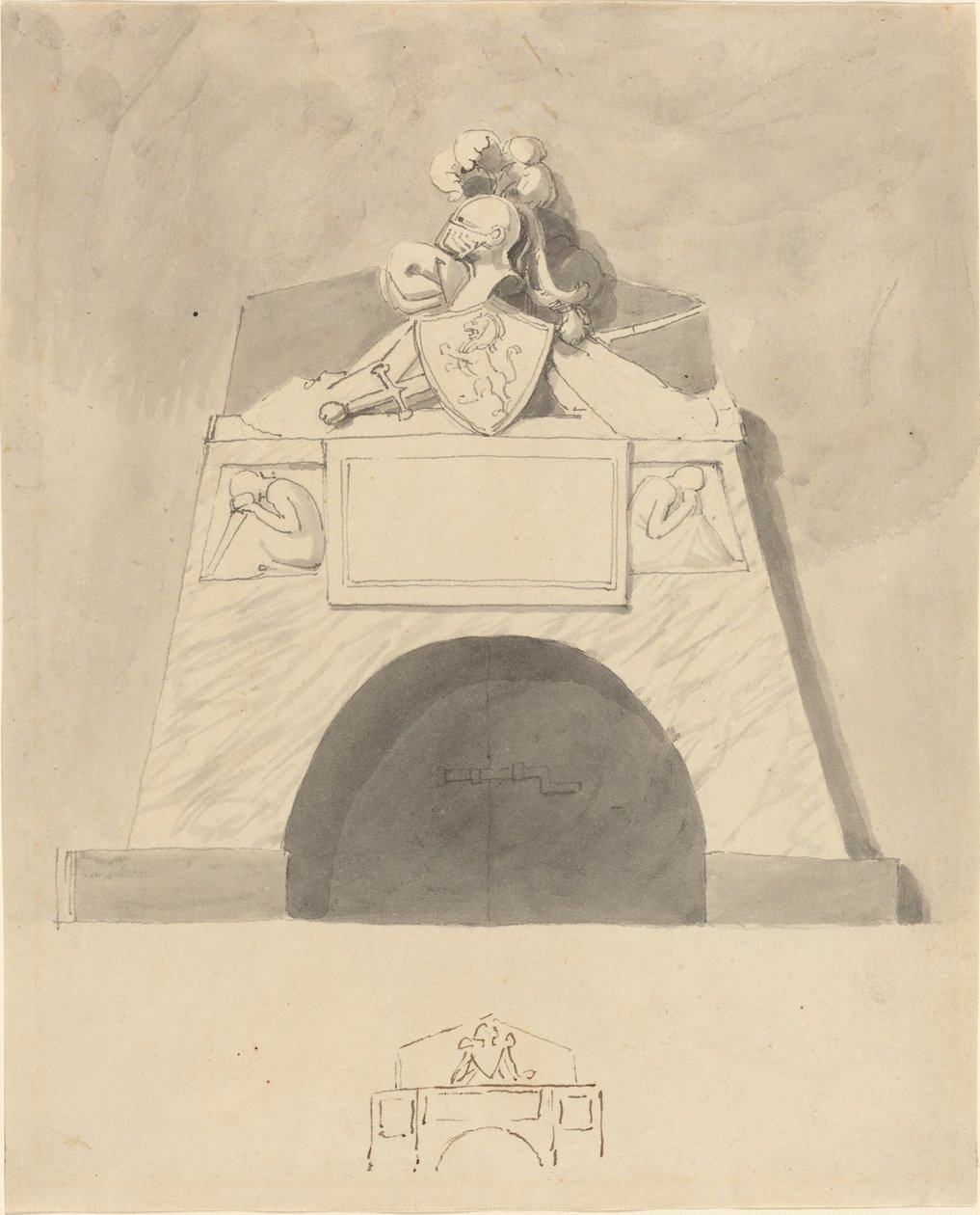 Projeto para um monumento de John Flaxman