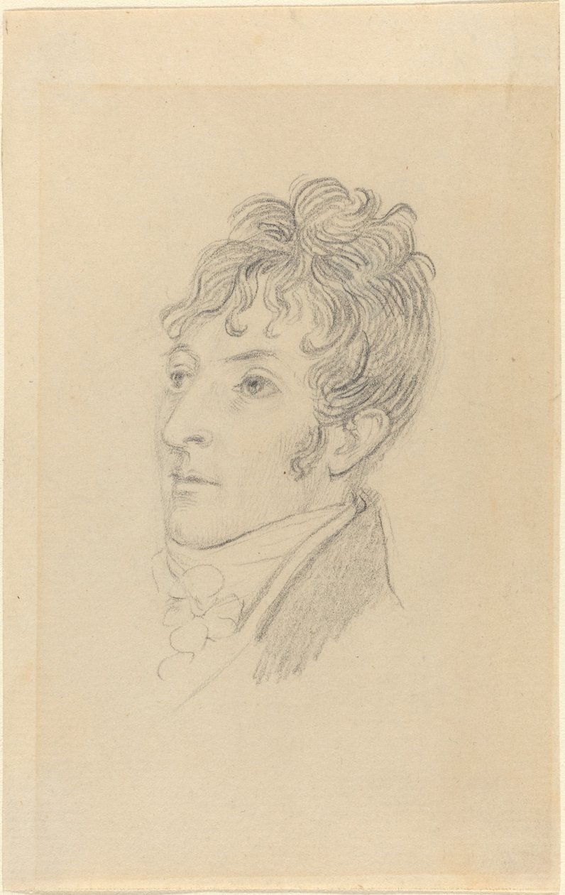 Retrato de um homem de John Flaxman