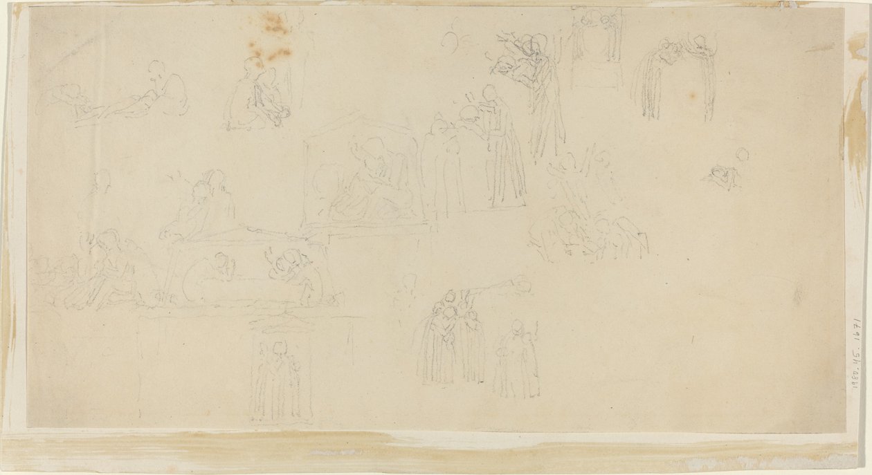 Folha de Estudos de John Flaxman