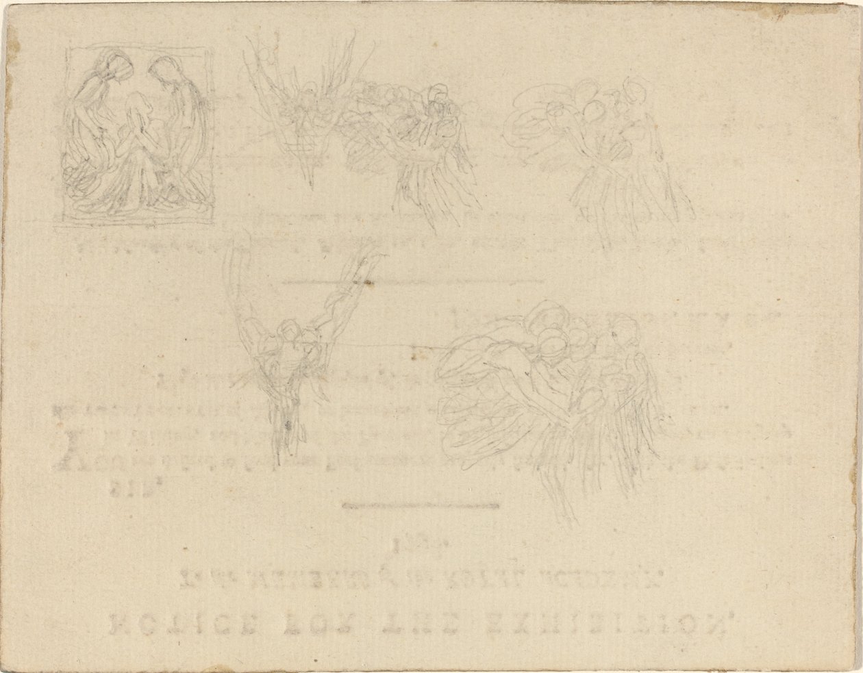 Folha de Estudos de John Flaxman