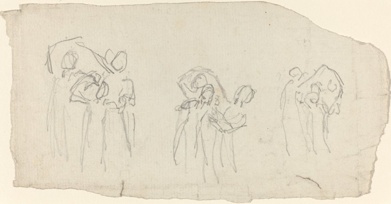 Três grupos de dançarinos de John Flaxman