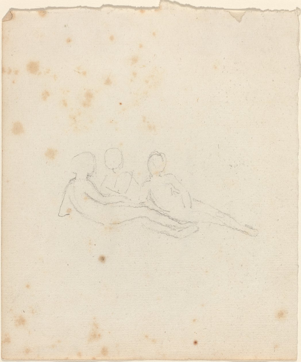 Três Figuras Femininas Reclinadas de John Flaxman