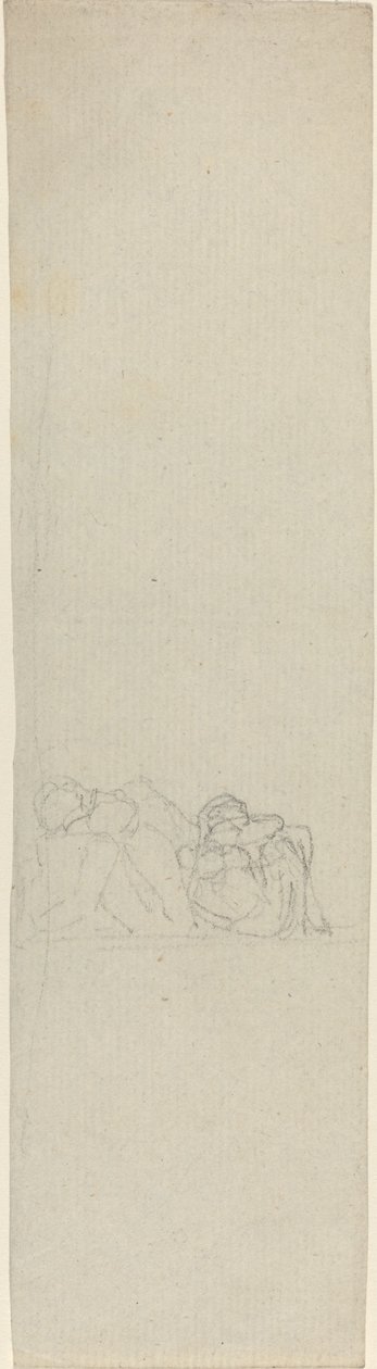 Duas figuras amontoadas de John Flaxman
