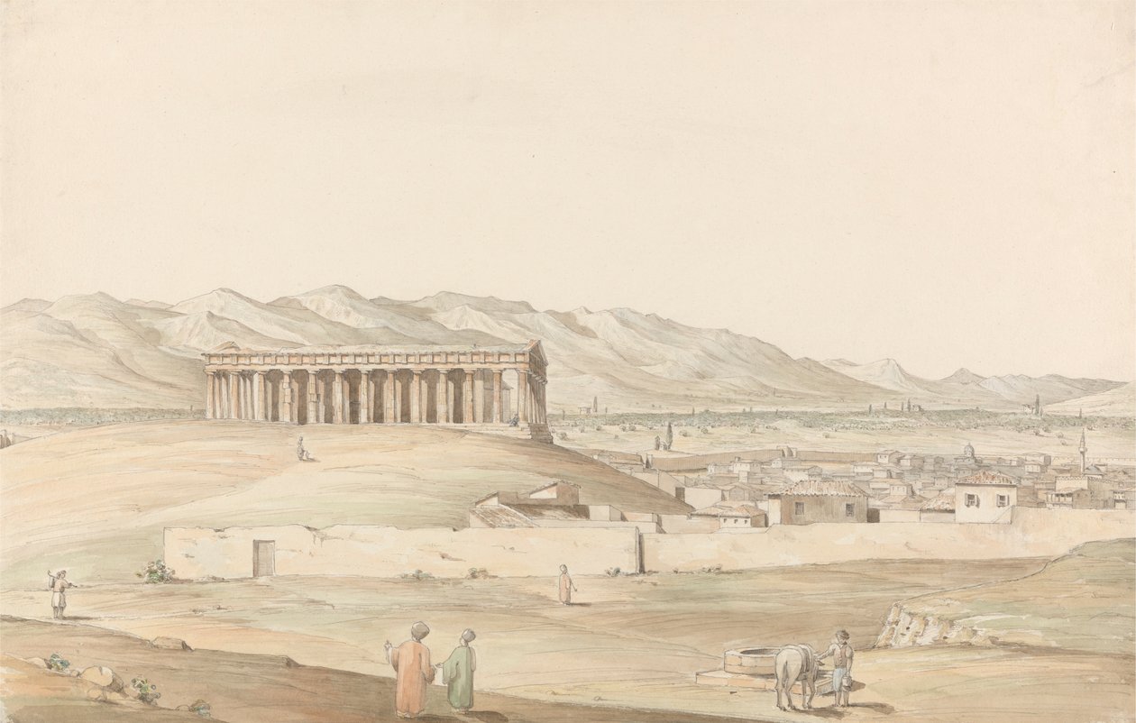 Templo de Theseus, Atenas de John Foster