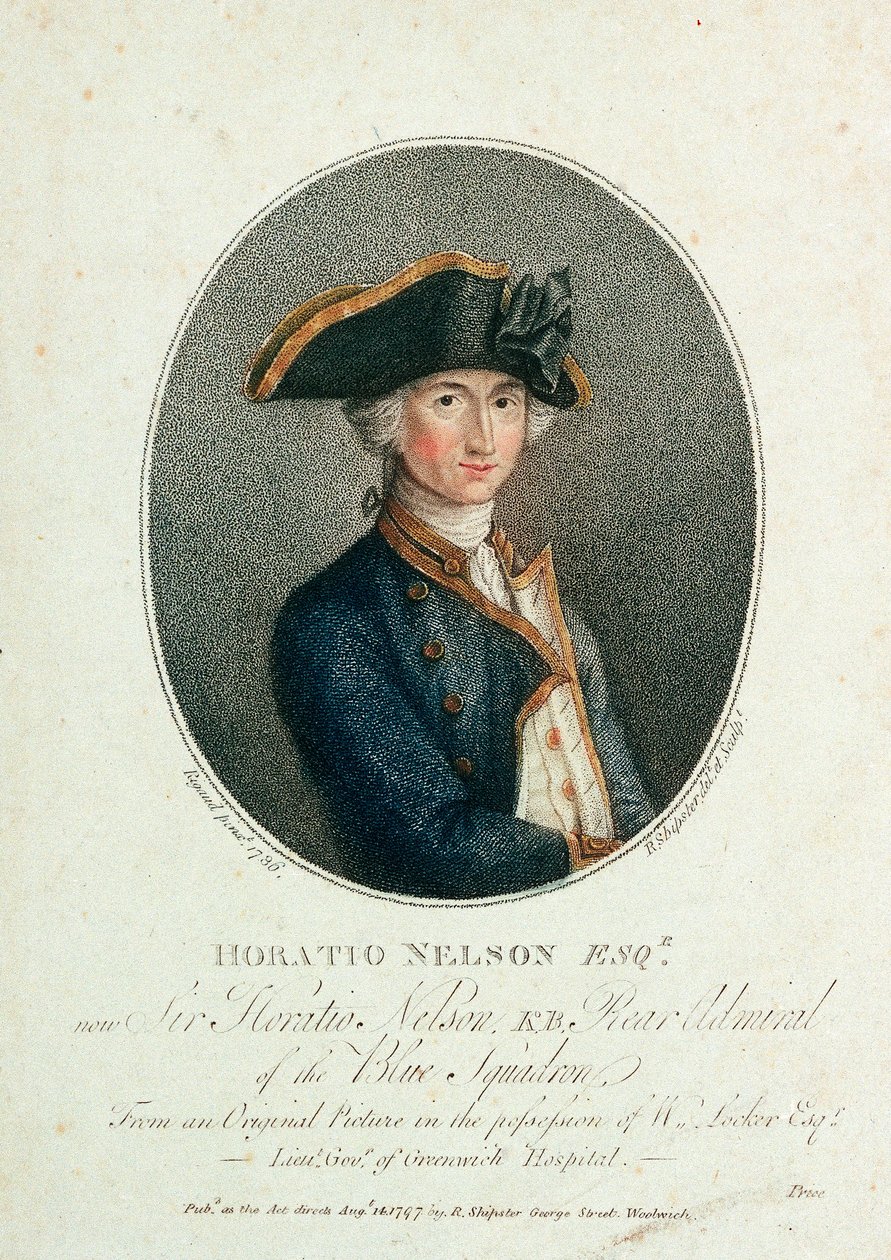 Horatio Nelson Esqr.". de John Francis (after) Rigaud