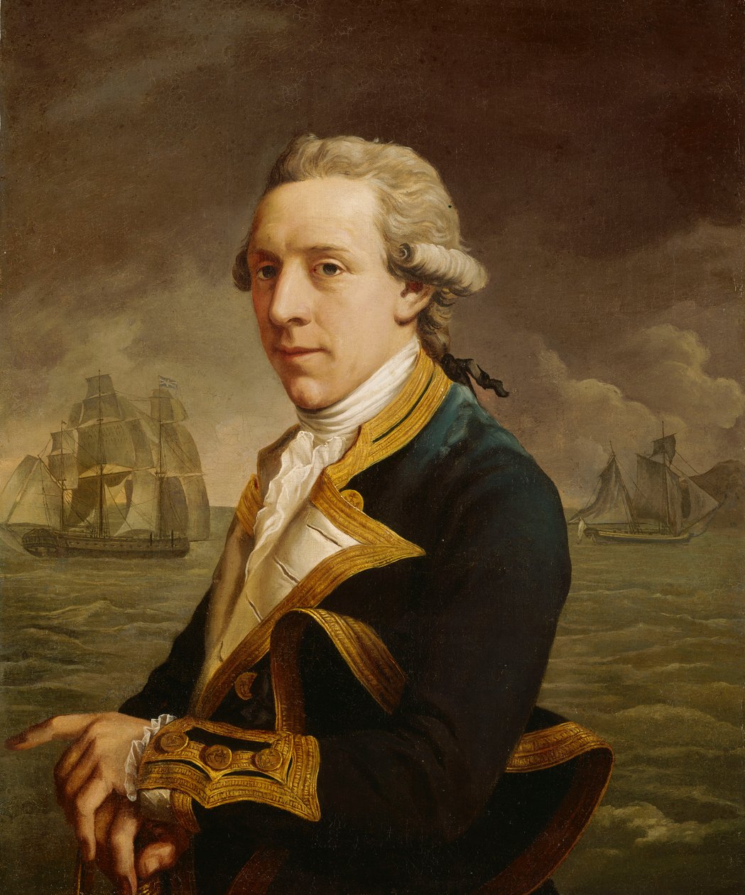 Capitão Robert Man (cerca de 1748-1813) de John Francis Rigaud