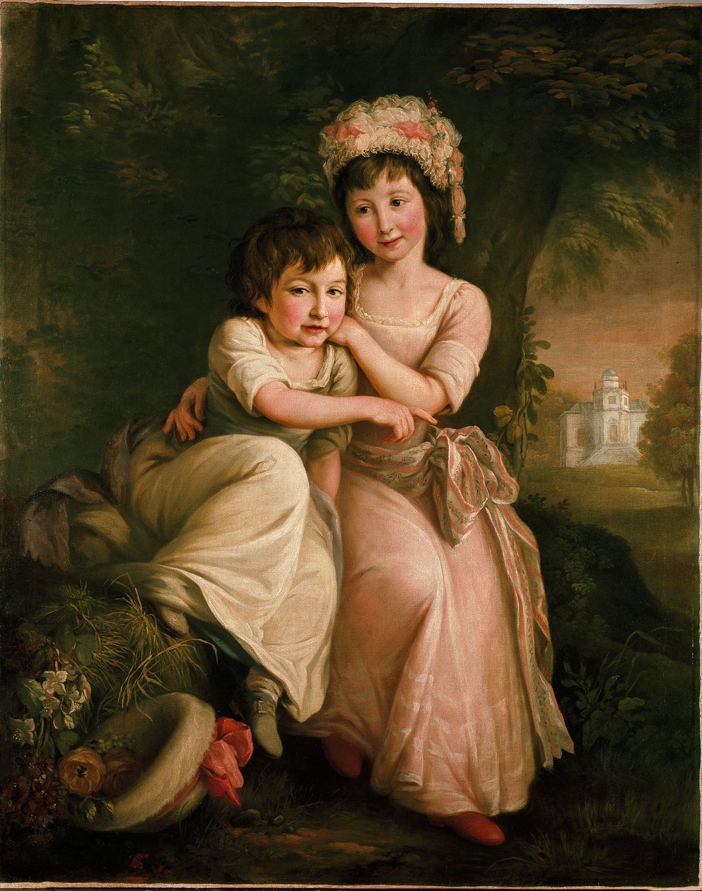 Stephen Peter Rigaud e Mary Anne Rigaud, pré 1778 de John Francis Rigaud