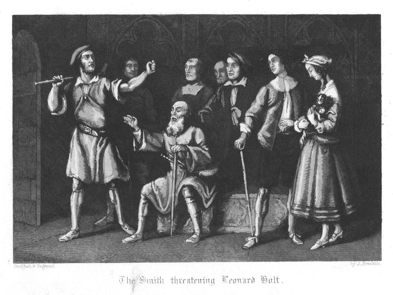 ilustração para The Plague of London (1665) para William Harrison Ainsworth Old Saint Paul