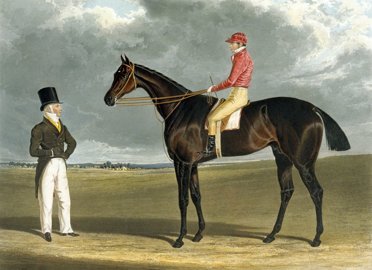 "Birmingham", vencedor de "The St Leger". de John Frederick Herring Snr