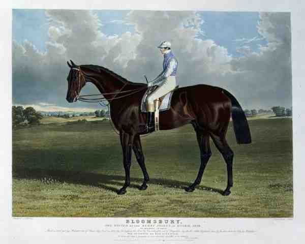 "Bloomsbury", o vencedor do Derby Stakes na Epsom de John Frederick Herring Snr