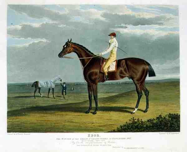 "Ebor", o Vencedor do Grande St. Leger em Doncaster de John Frederick Herring Snr