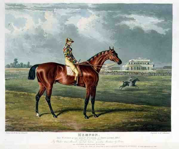 "Memnon", o Vencedor do Grande St. Leger em Doncaster de John Frederick Herring Snr