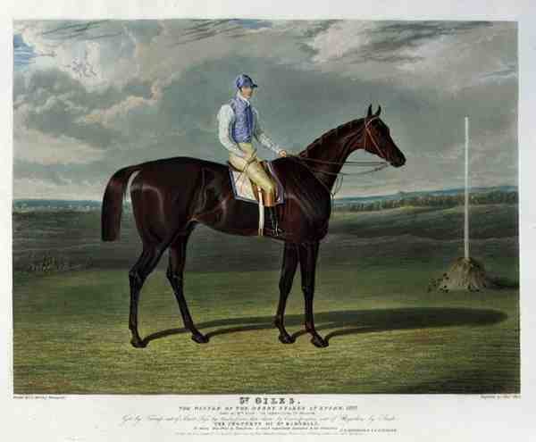 "St. Giles", o vencedor do Derby Stakes na Epsom de John Frederick Herring Snr