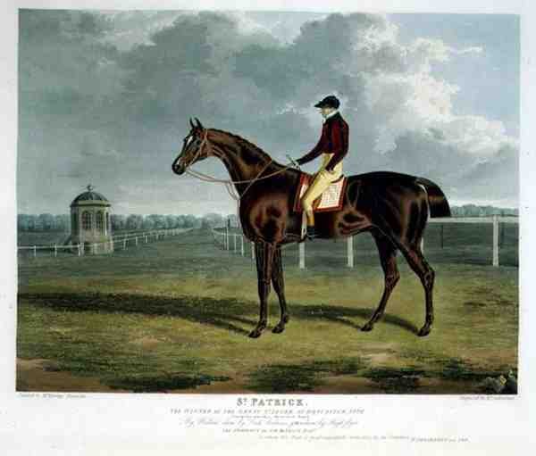 "St. Patrick", o Vencedor do Grande St. Leger em Doncaster de John Frederick Herring Snr