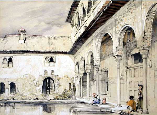 Tribunal de Myrtles de John Frederick (after) Lewis