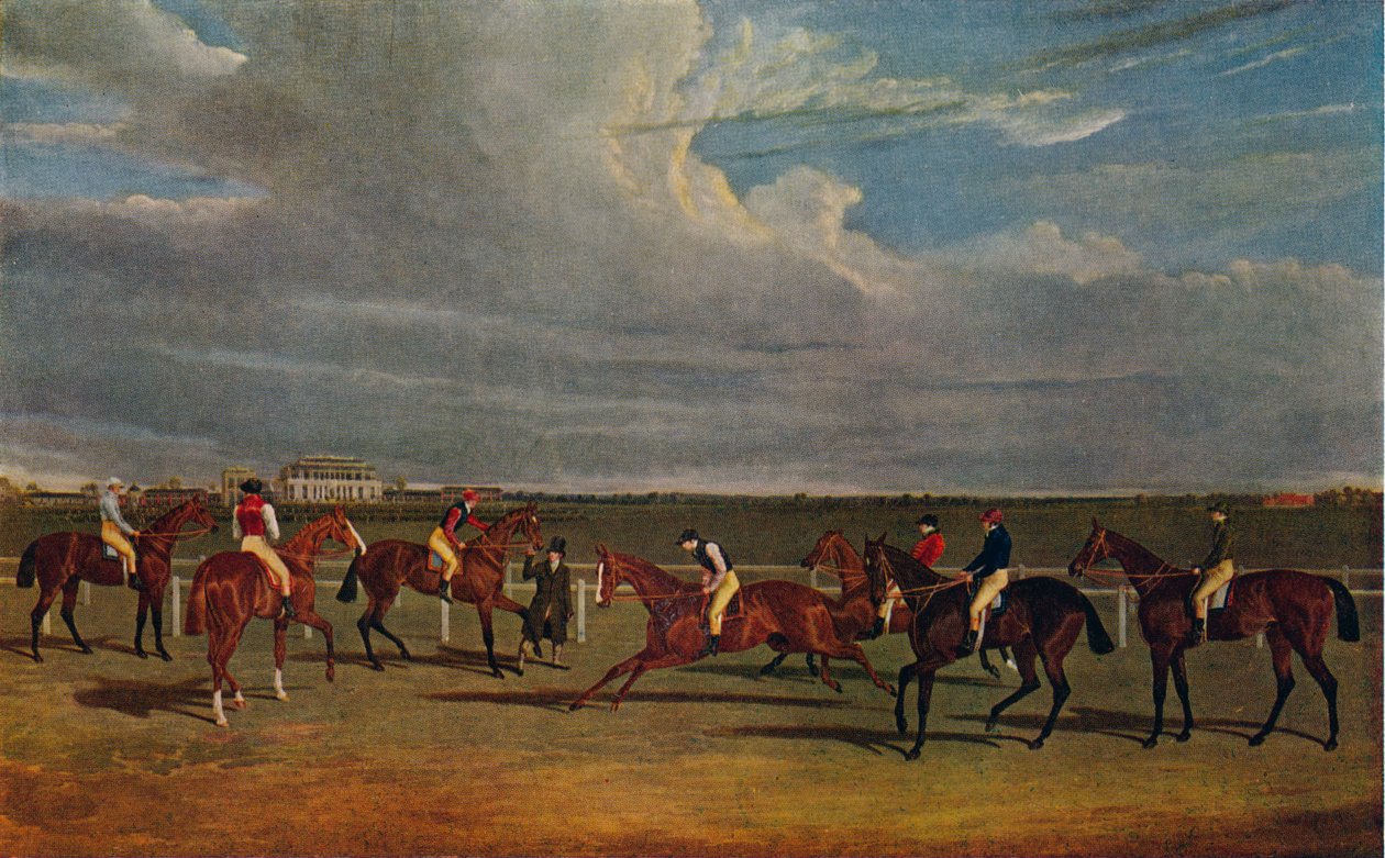 O St. Leger de 1828, c1829, 1922 de John Frederick Hering