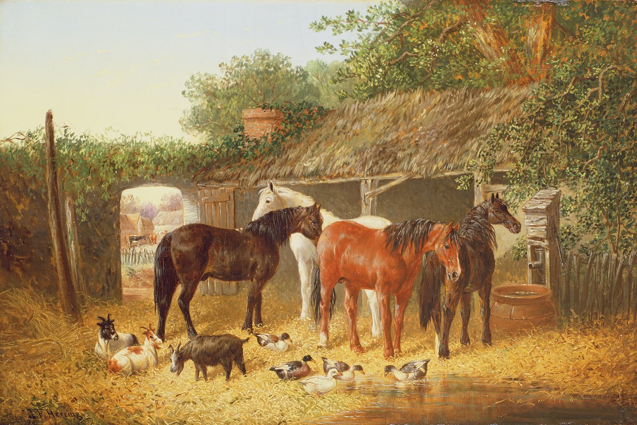 Companheiros do Pátio de John Frederick Herring Junior
