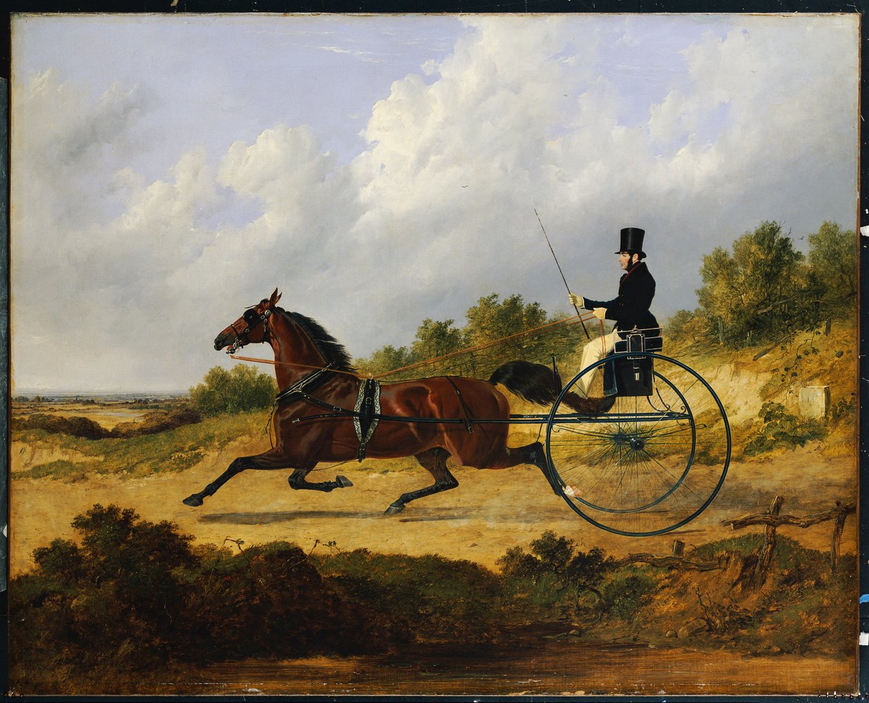 "Confidence", desenhando um show dirigido por um noivo, 1842 de John Frederick Herring Senior