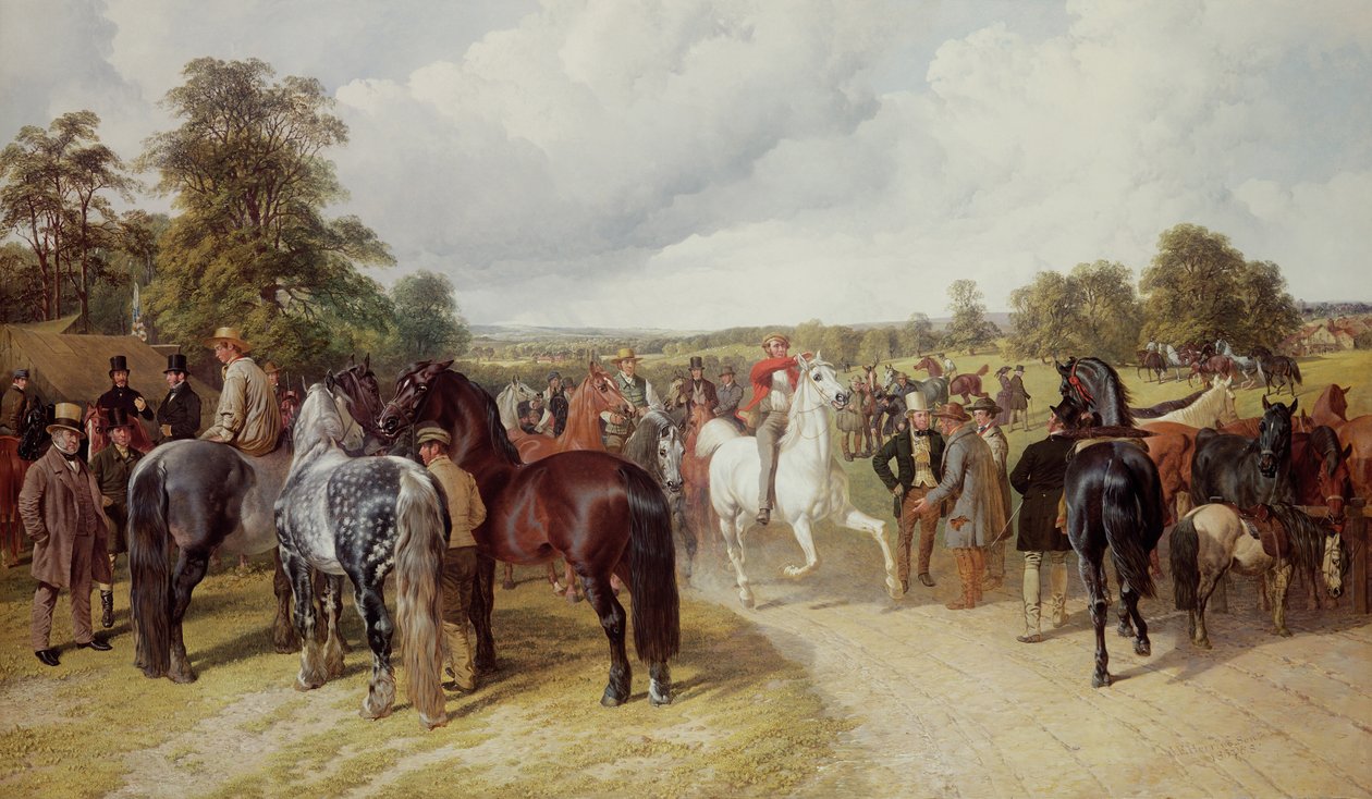 Feira Inglesa de Cavalos em Southborough Common de John Frederick Herring Senior