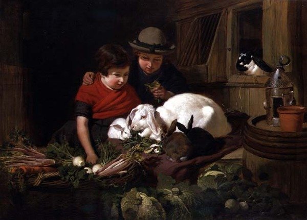Coelhinhos de John Frederick Herring Senior
