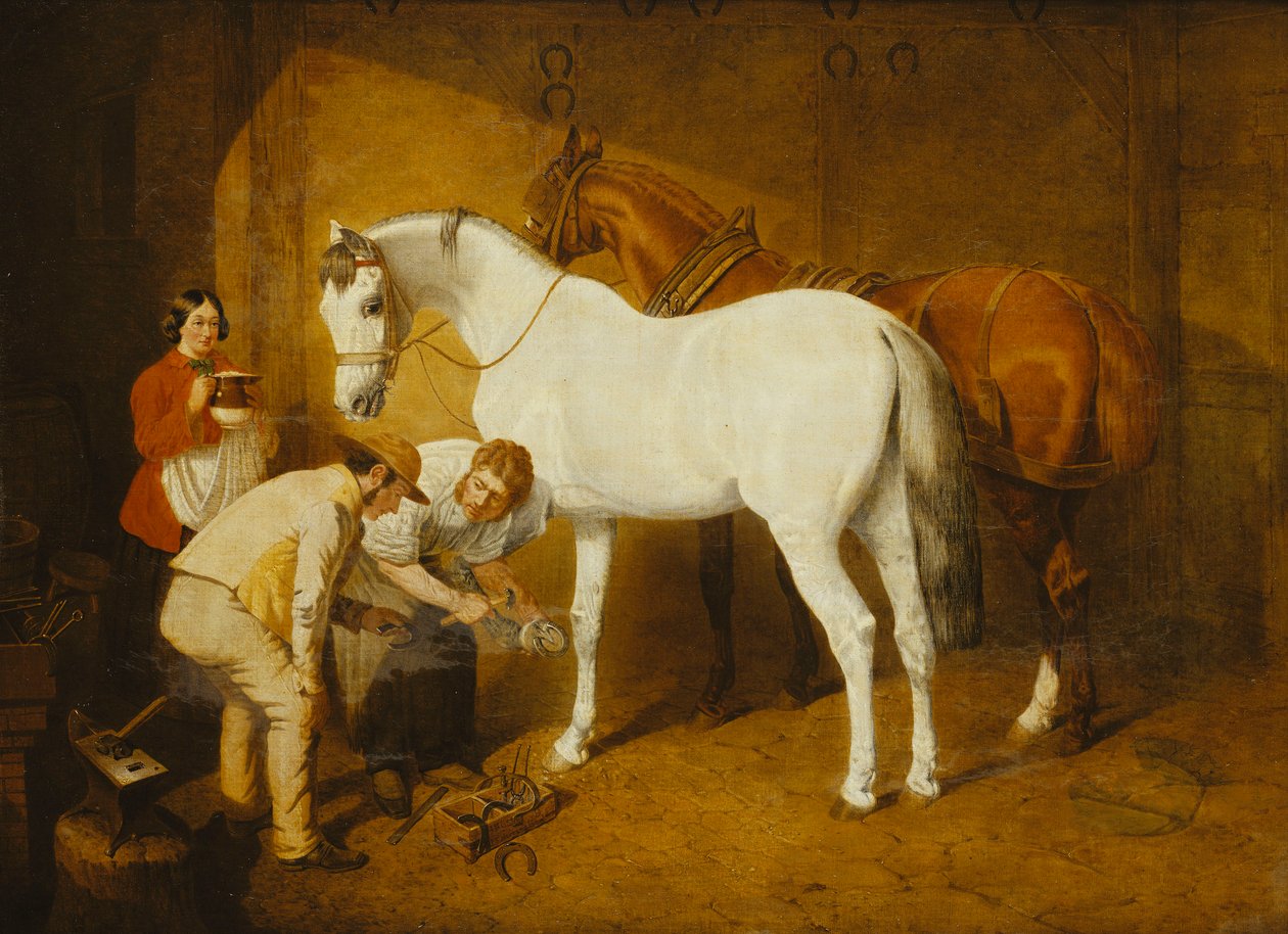 Shooting the Favorite, 1865 de John Frederick Herring Senior