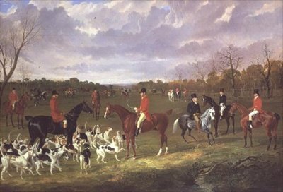 O Encontro dos East Suffolk Hounds no Parque Chippenham de John Frederick Herring Senior