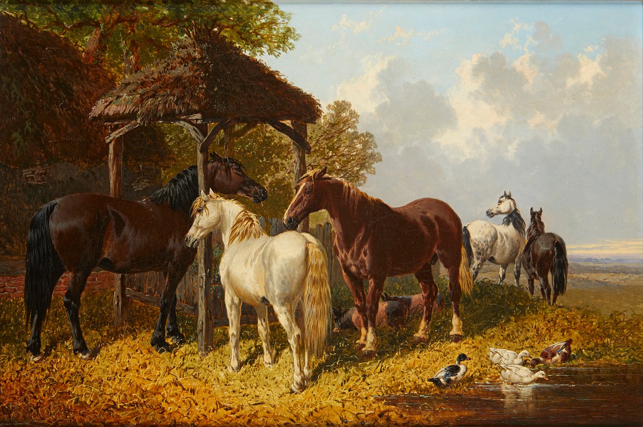 paisagem de John Frederick Jr. Herring