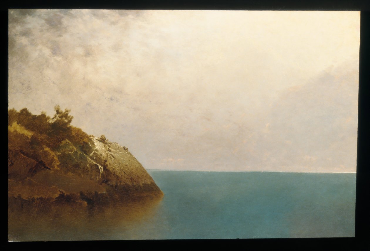 Um céu nevoento, 1872. de John Frederick Kensett