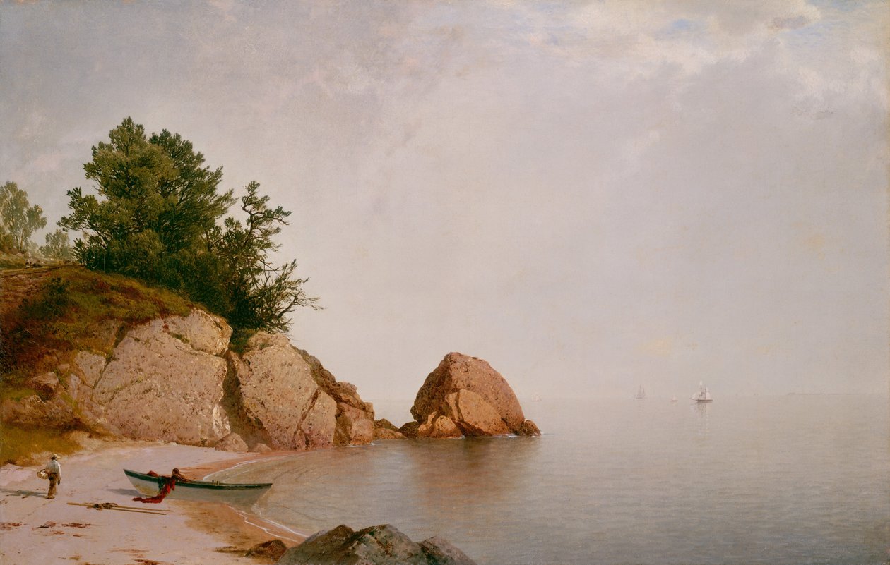Praia de Beverly de John Frederick Kensett