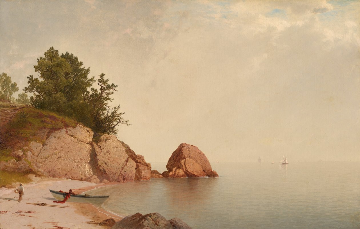 Praia em Beverly de John Frederick Kensett