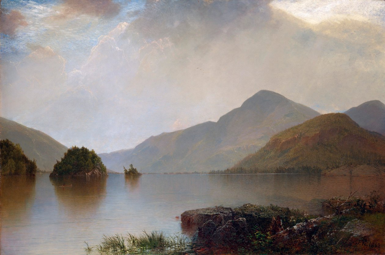 Lago George de John Frederick Kensett