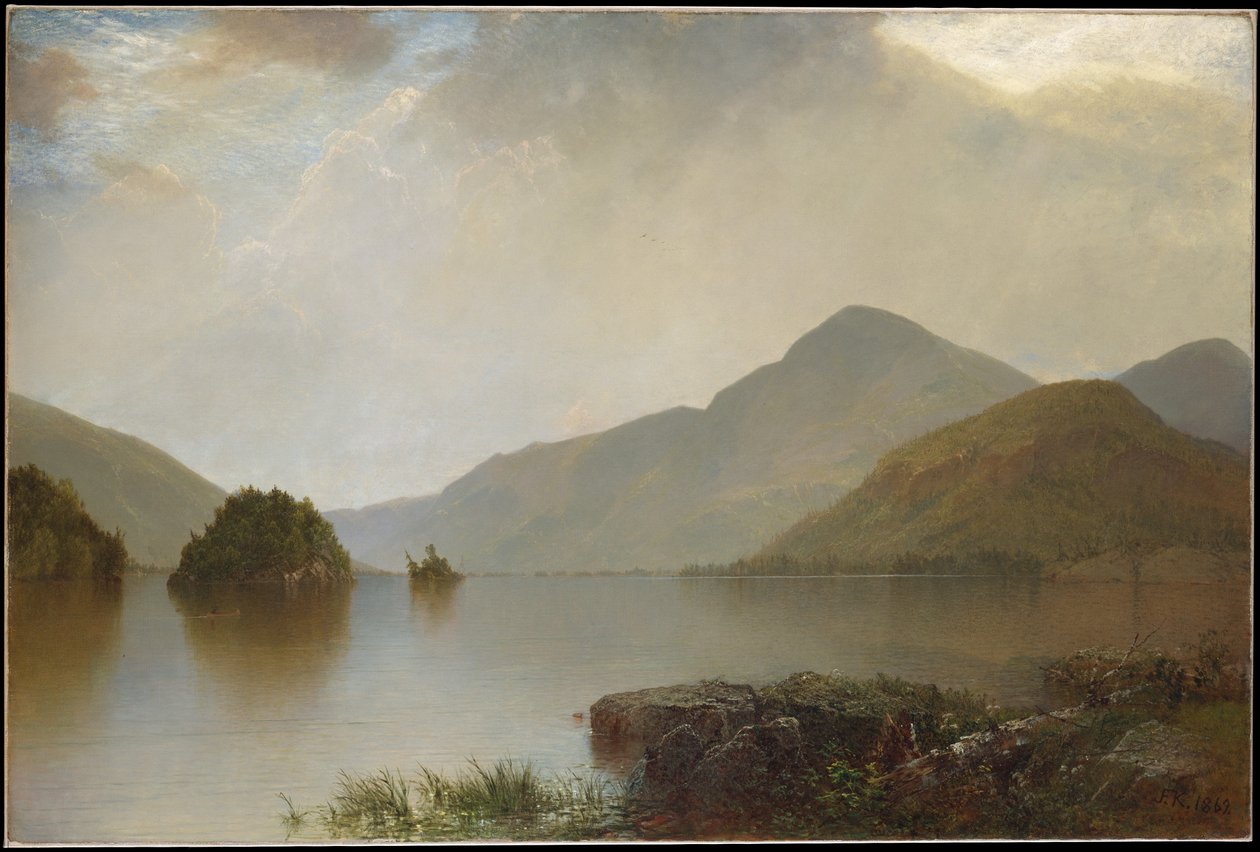 Lago George de John Frederick Kensett