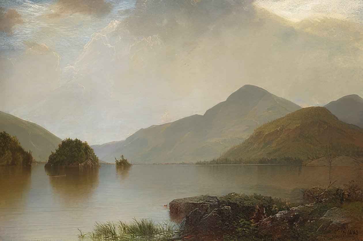 Lake George. 1869 de John Frederick Kensett