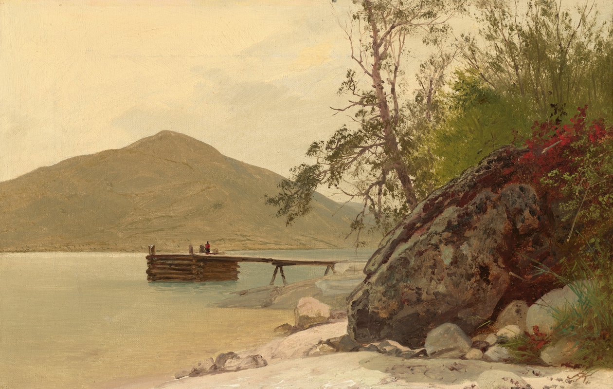 Desembarque em Sabbath Day Point de John Frederick Kensett