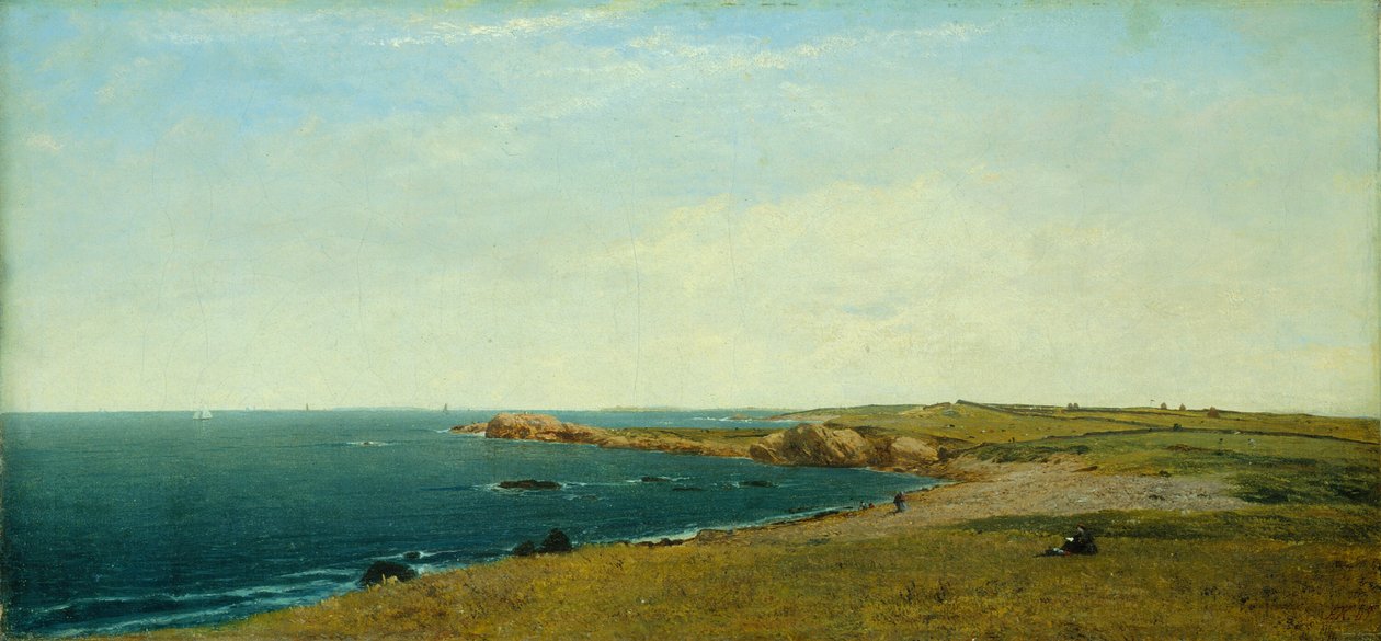 Perto de Newport, 1869. de John Frederick Kensett