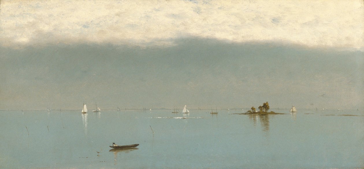 Passando fora da tempestade, 1872. de John Frederick Kensett