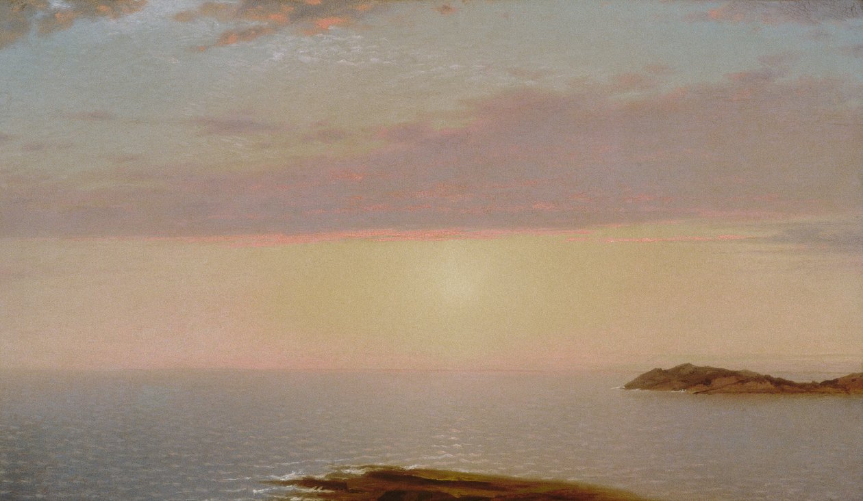 Pôr-do-sol de John Frederick Kensett