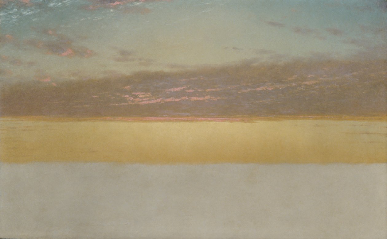 Céu do por do sol, 1872. de John Frederick Kensett