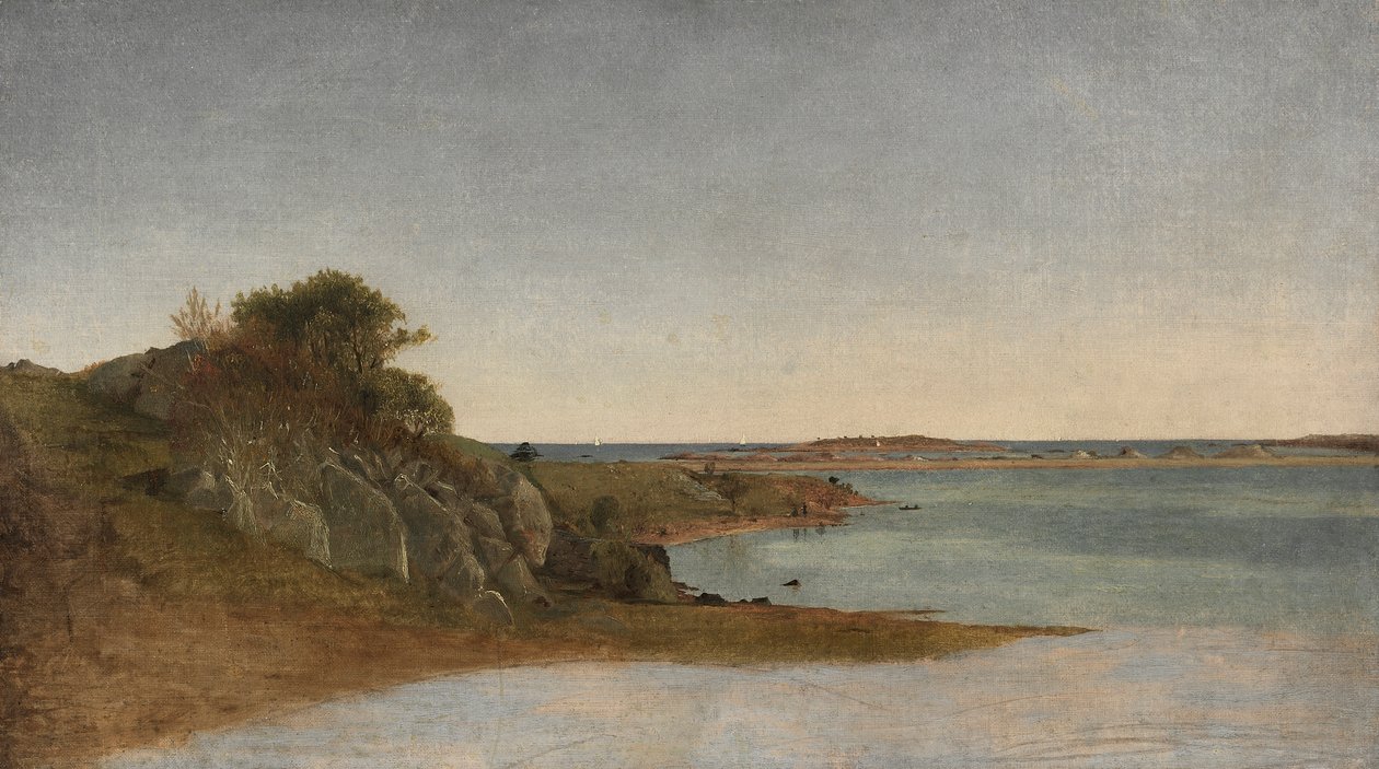 Ver perto de Newport de John Frederick Kensett