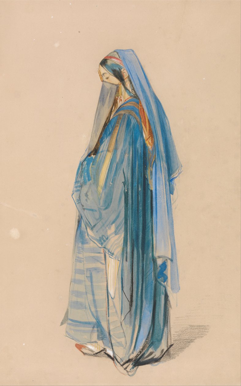 Uma jovem mulher turca de John Frederick Lewis