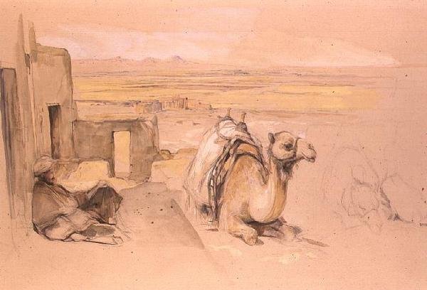 Camelo, Tebas Ocidental de John Frederick Lewis