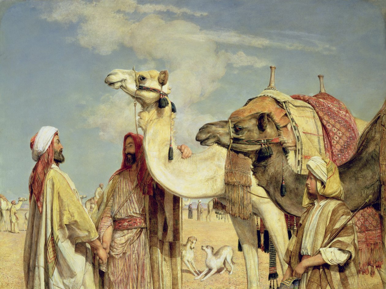 Saudações no deserto, Egito de John Frederick Lewis