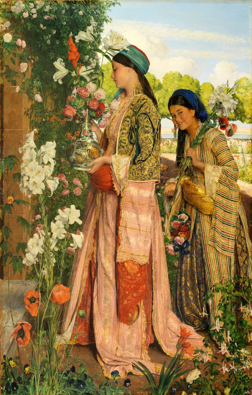 The Gilded Lily de 1871 de John Frederick Lewis