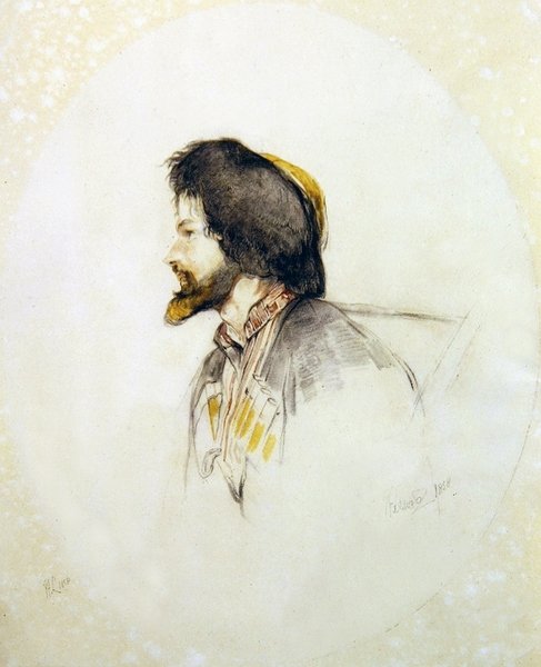 Retrato de um cavalheiro oriental de John Frederick Lewis