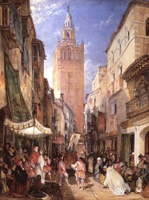 Procissão Religiosa, Sevilha de John Frederick Lewis