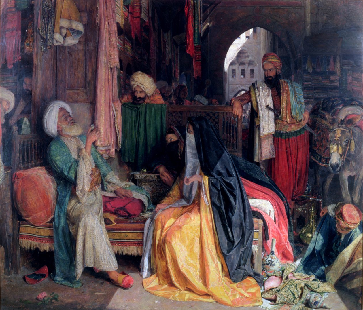 A Moeda Duvidosa, 1869 de John Frederick Lewis