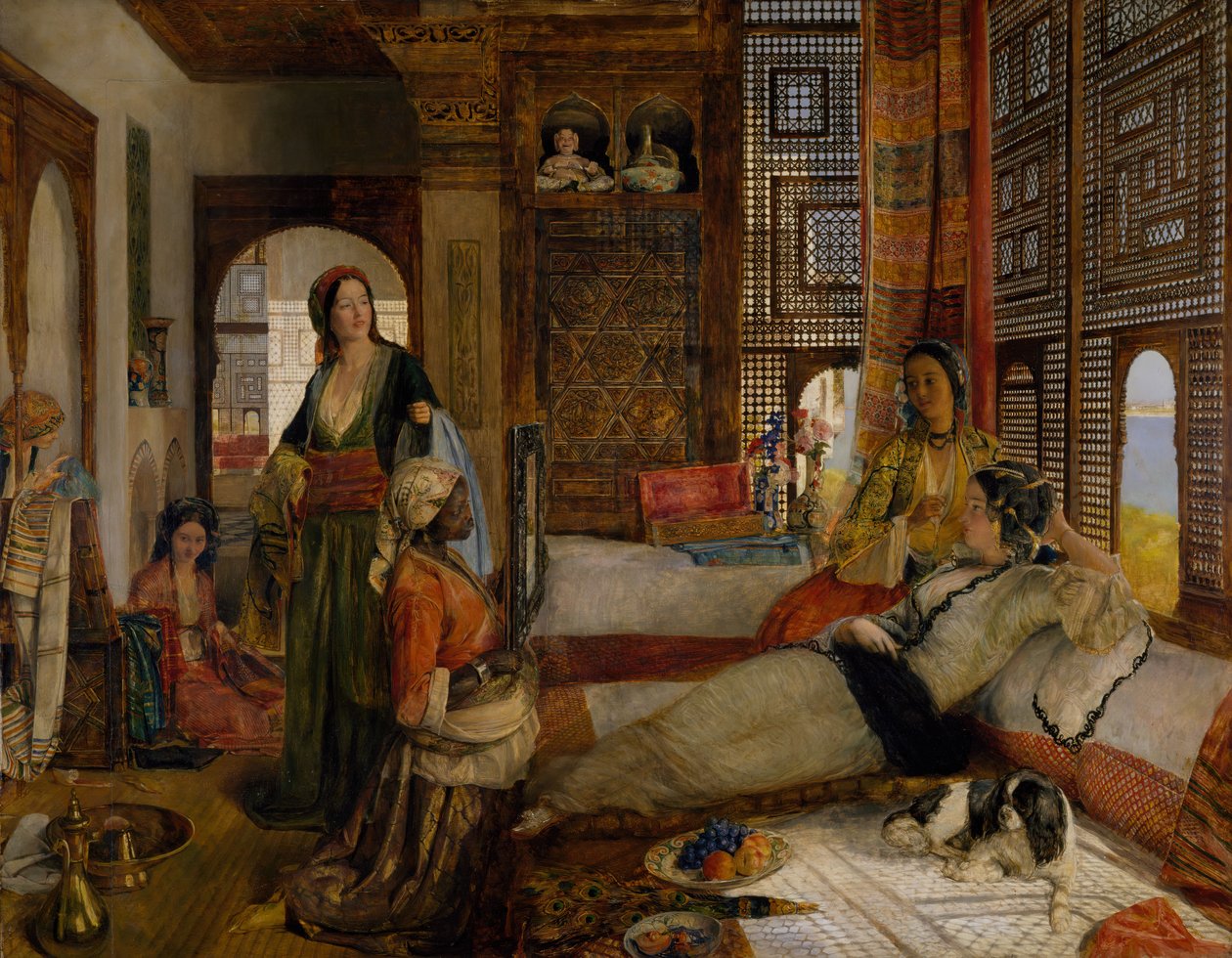 O Harem, 1876. de John Frederick Lewis